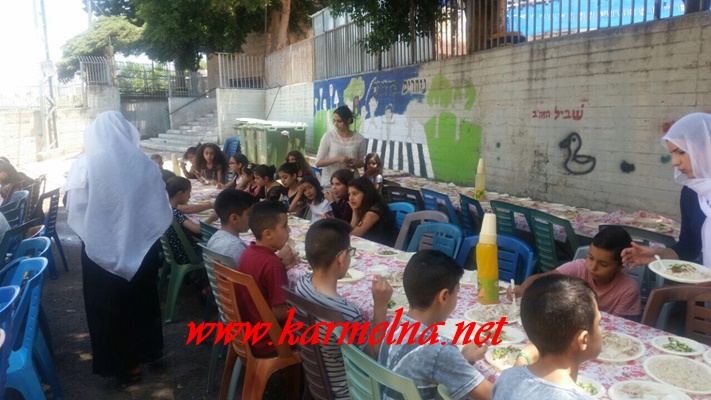 جمعيَّة حماية الطّبيعة والتّراث يجتمعان في يوم التّراث الأخضر في مدرسة الحديقة الابتدائية - يركا ب